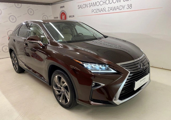 Lexus RX cena 174900 przebieg: 144588, rok produkcji 2016 z Poznań małe 277